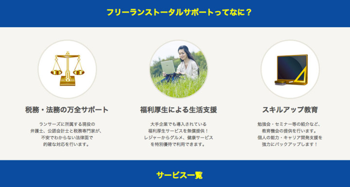 2016年版 フリーランス向け福利厚生サービスまとめ