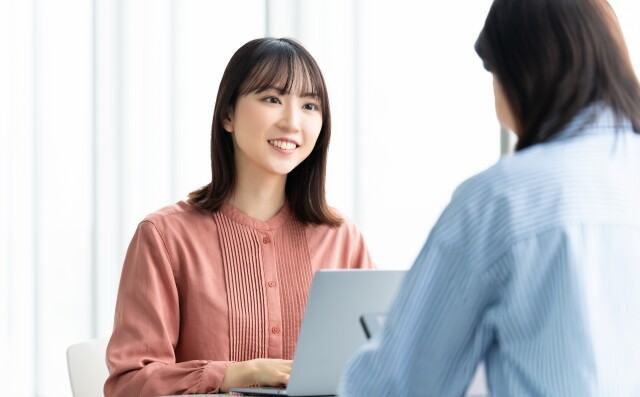 笑顔のエンジニア