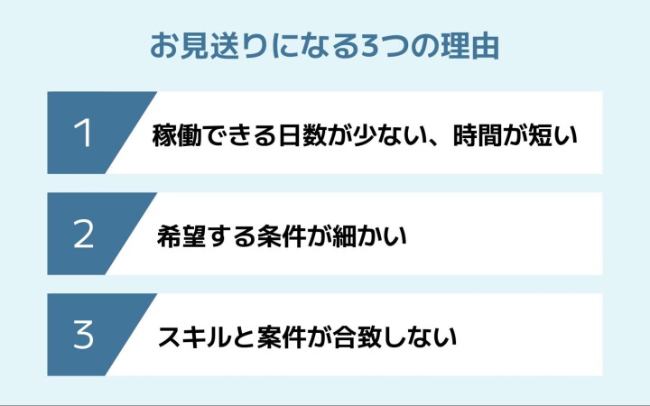 お見送りになる3つの理由